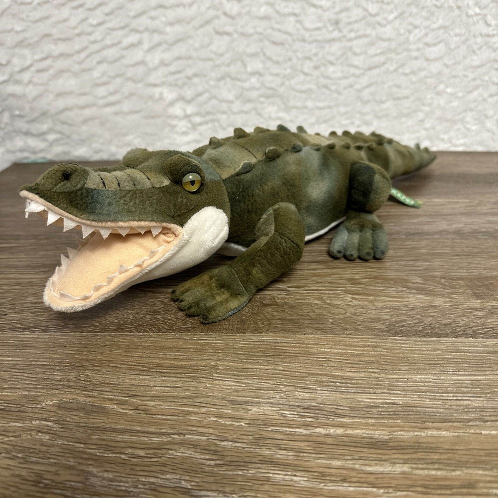 Fauna Costa Rica Crocodile Plush Pancho Alligator Stuffed Animal Zoo Wildlife